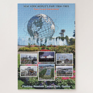 New York World's Fair Puzzle (avec lettrage)