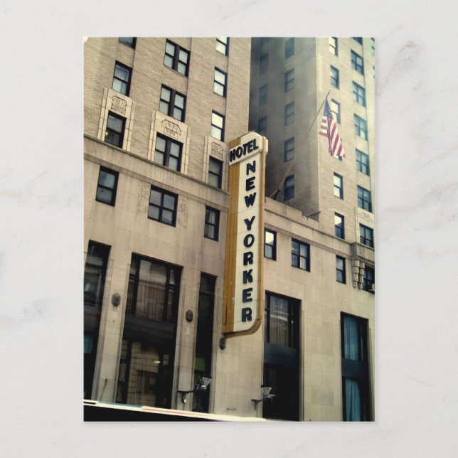 New Yorker Hotel Postcard (Front)