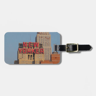 New Yorker Luggage Tag