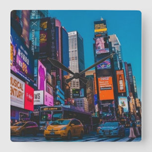 New Yorker , NYC , New York , East Coast Square Wall Clock