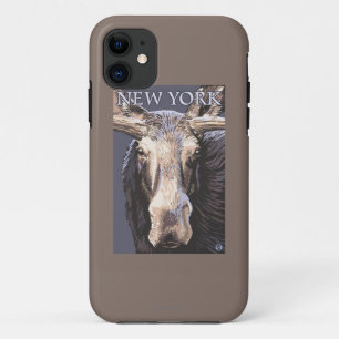 New YorkMoose Up Close iPhone 11 Case