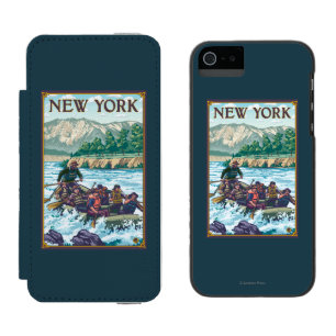 New YorkRiver Rafting Scene Incipio Watson™ iPhone 5 Wallet Case
