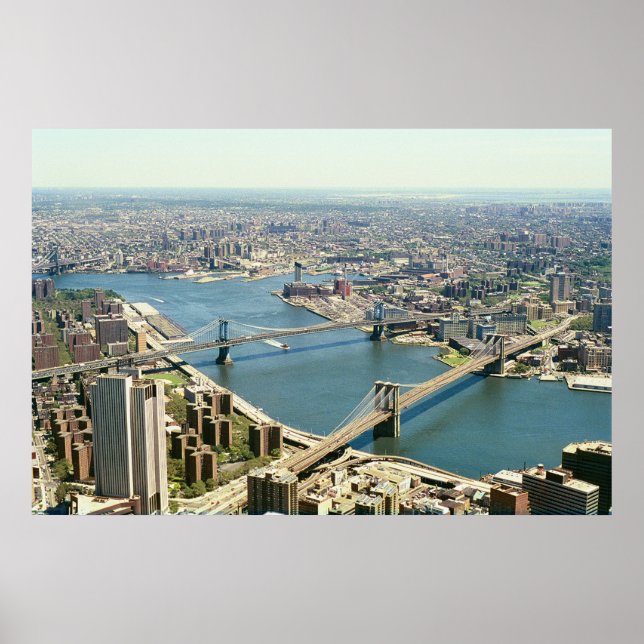 New York's Bridges Poster (Front)