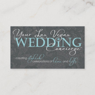 New Your LV Wedding Business Card