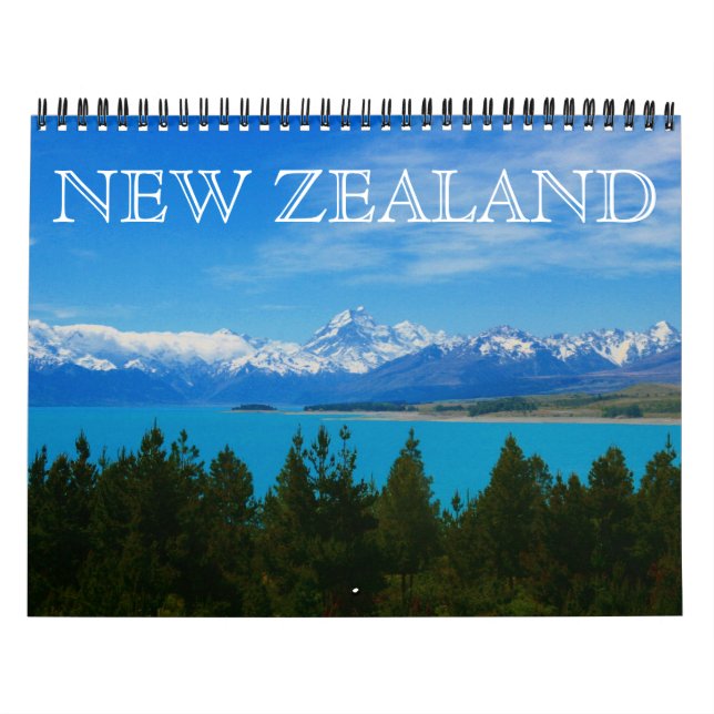 new zealand 2026 calendar (Cover)