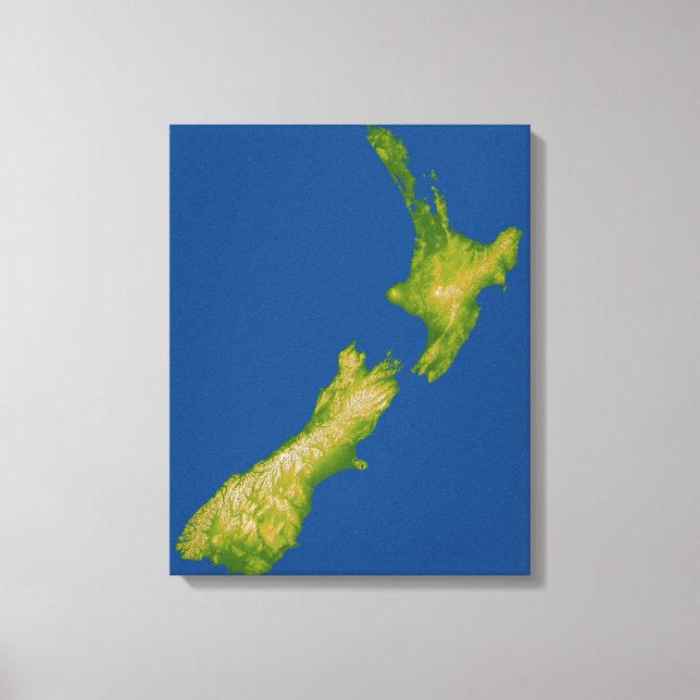 New Zealand 2 Canvas Print (Front)