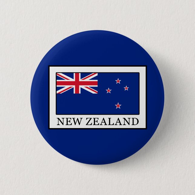 New Zealand 2 Inch Round Button (Front)