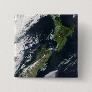 New Zealand 2 Inch Square Button