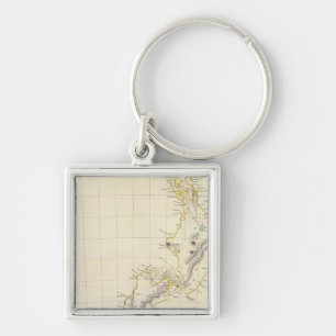 New Zealand 2 Keychain
