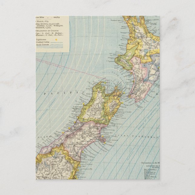 New Zealand 4 Postcard (Front)