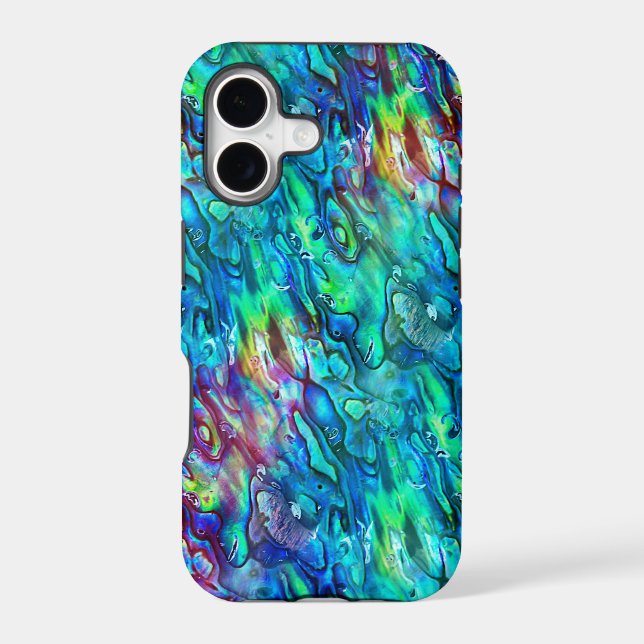 New Zealand Abalone Paua Shell Pattern 1 (Back)