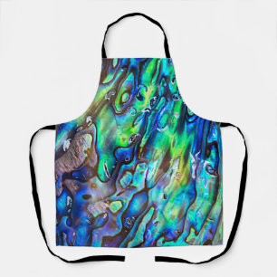 New Zealand Abalone Paua Shell Pattern 1 Apron