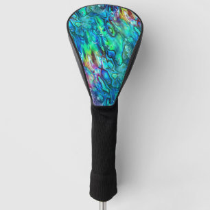 New Zealand Abalone Paua Shell Pattern 1 Golf Head Cover