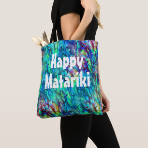 New Zealand Abalone Paua Shell Pattern 1 Tote Bag