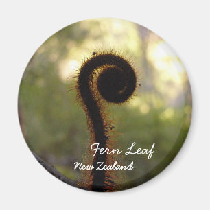 New Zealand, Aotearoa, Fern Leaf (Magnet) Magnet
