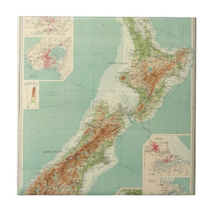 New Zealand Atlas Map Tile