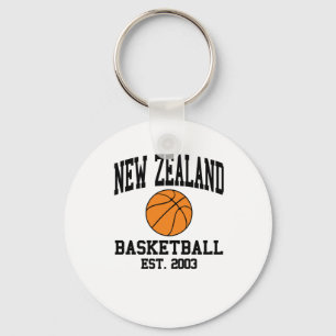 New Zealand Basketball 1 Keychain
