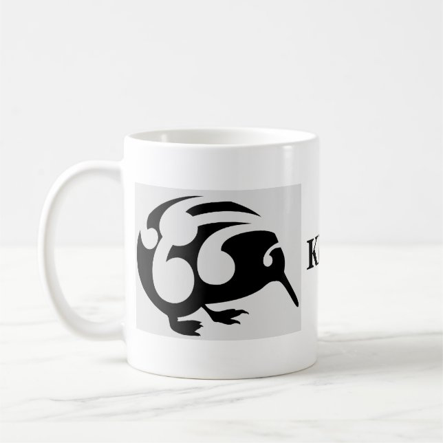 New Zealand birds KIWI cup (Left)