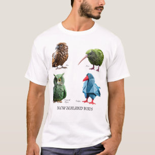 New Zealand Birds T-shirt