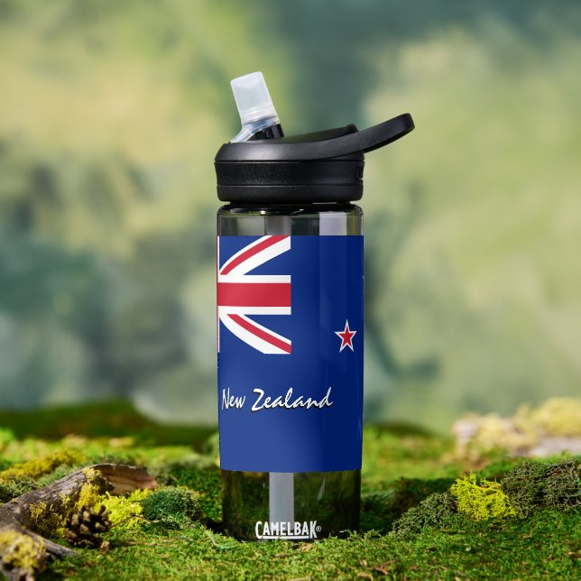 New Zealand bottle, patriotic New Zealand Flag Water Bottle (Outdoor)