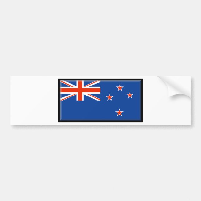 New Zealand Bumper Sticker (Front)