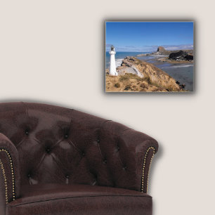 New Zealand Castlepoint Lighthouse Photo Print