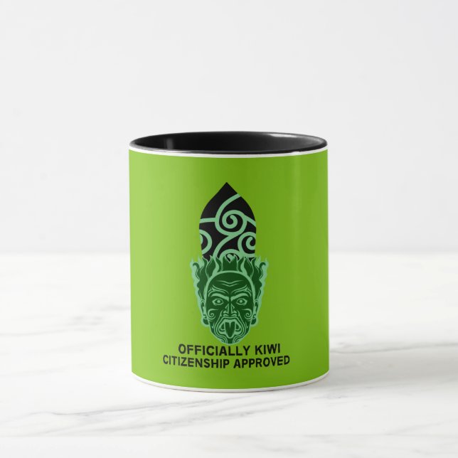 New Zealand Citizenship Gift | New Citizen | Kiwi  Mug (Center)