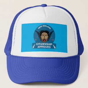 New Zealand Citizenship Gift   New Citizen   Kiwi  Trucker Hat