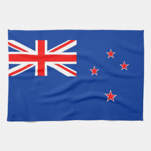new zealand country flag towel
