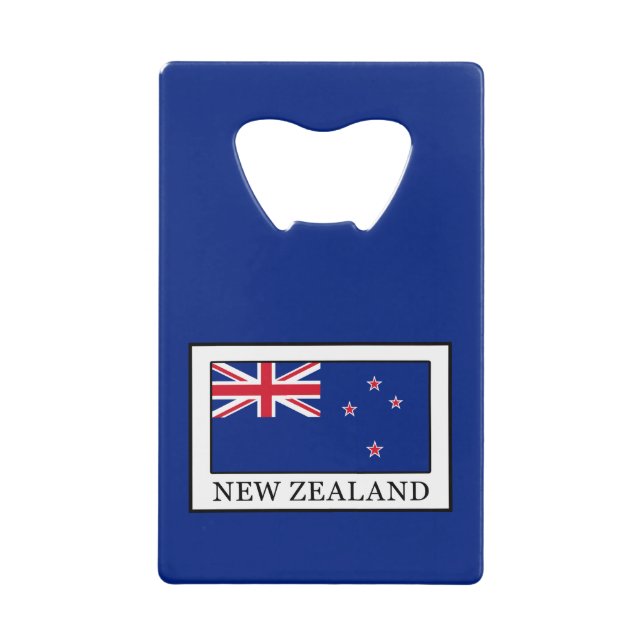 New Zealand Credit Card Bottle Opener (Front)