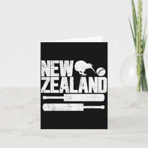 New Zealand Cricket (mr Kiwi And Mr Ball)  Card