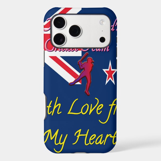 New Zealand Cricket Team: Love From My Heart Art (Back)