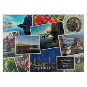 New Zealand Custom Photo Collage Cutting Board