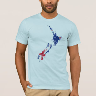 New Zealand Distressed Flag T-Shirt