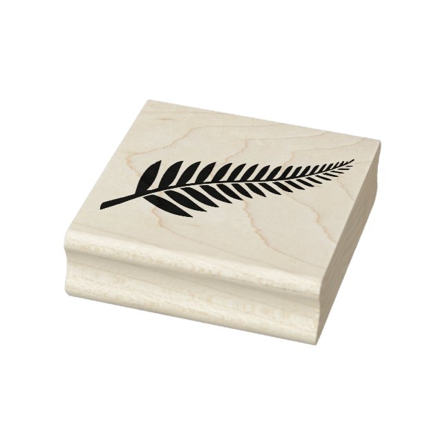 NEW ZEALAND FERN RUBBER STAMP (Stamp)