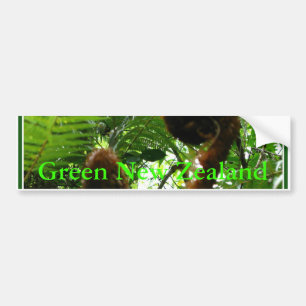 New Zealand FerNZ FroNZ Bumper Sticker