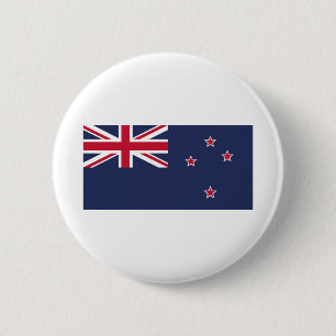 New Zealand Flag 2 Inch Round Button