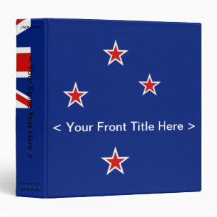 New Zealand Flag Binder