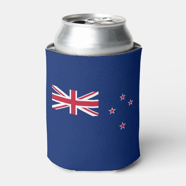 New Zealand Flag Can Cooler (Can Front)
