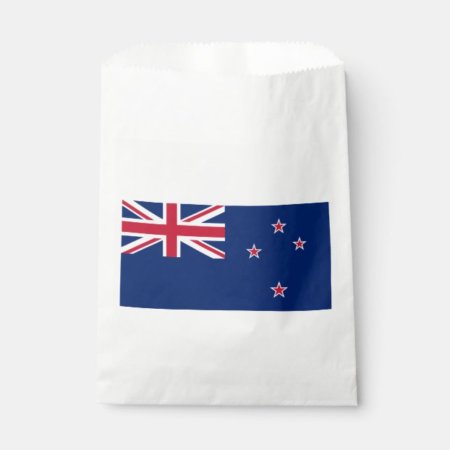 New Zealand Flag Favour Bag (Front)
