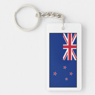New Zealand Flag Keychain