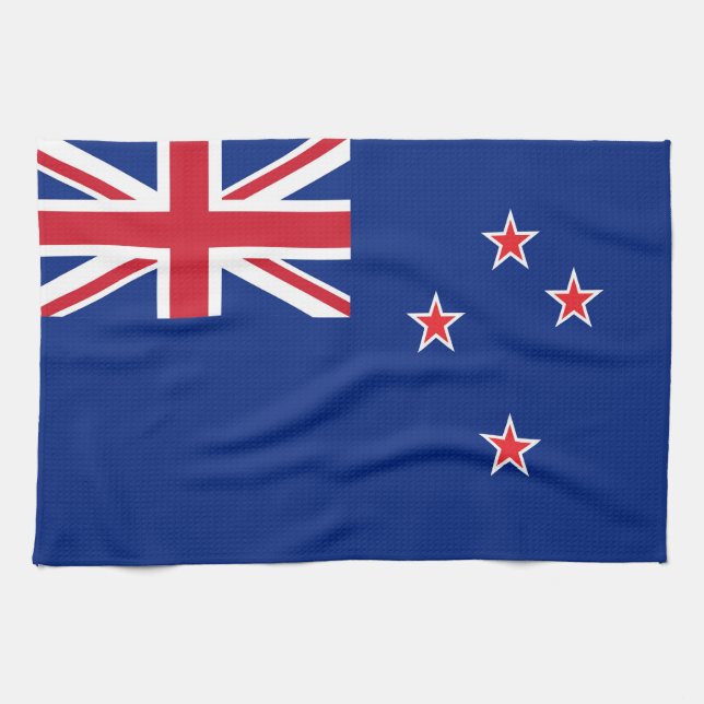 New Zealand flag Kitchen Towel (Horizontal)