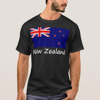 New Zealand Flag Kiwi Zealander Tee