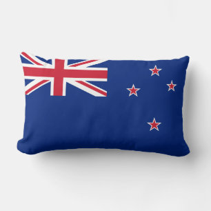 New Zealand flag Lumbar Pillow