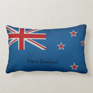  New Zealand Flag Lumbar Pillow
