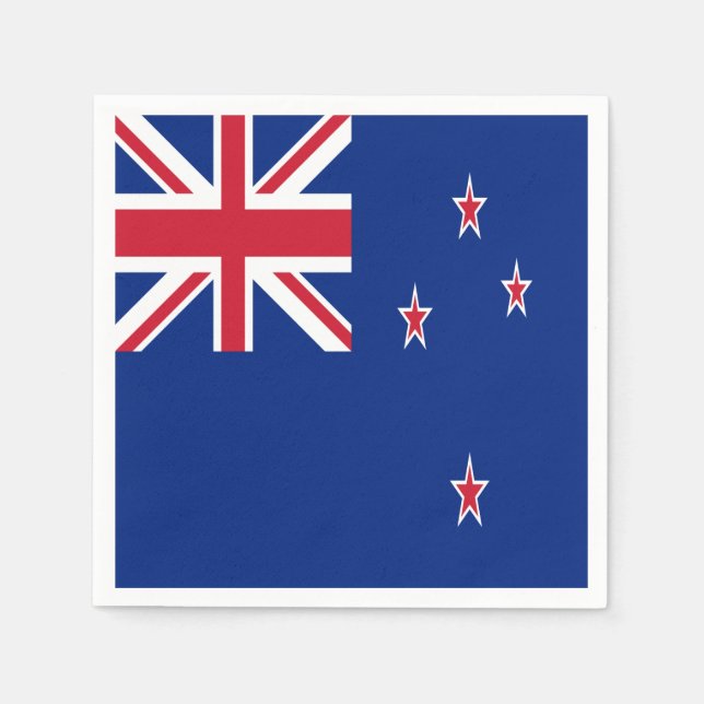 New Zealand Flag Napkin (Front)