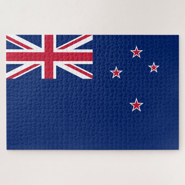New Zealand Flag (NZ) Jigsaw Puzzle (Horizontal)