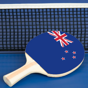 New Zealand flag Ping Pong Paddle