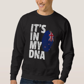 New Zealand Flag  Pride Country Home Nation Family Sweatshirt
