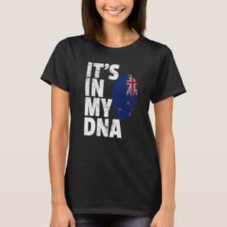New Zealand Flag  Pride Country Home Nation Family T-Shirt